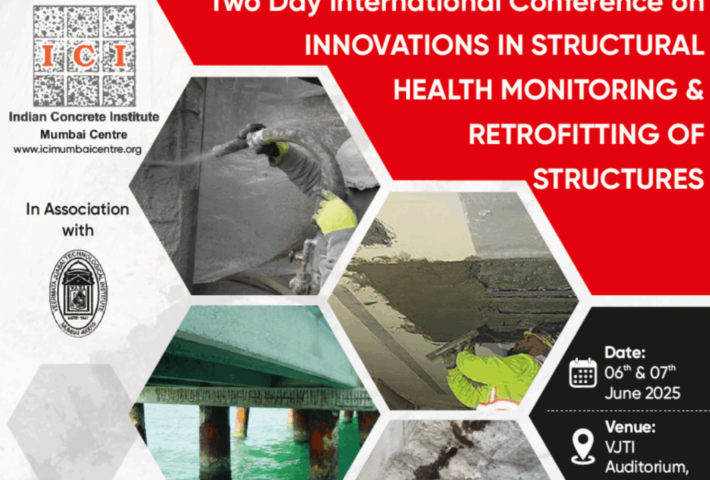 Two Day International Conference on Innovations in Structural Health Monitoring & Retrofitting of Structures