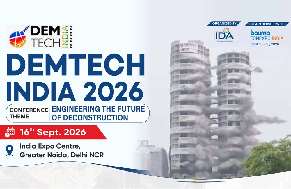 DEMTECH INDIA 2026: Engineering the Future of Deconstruction