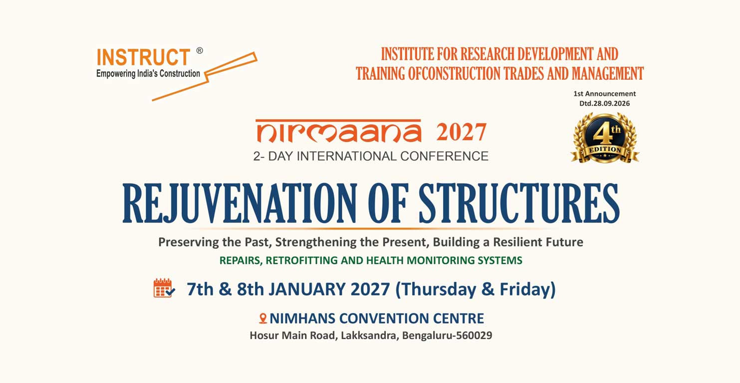 NIRMAANA 2027: 2-Day International Conference on Rejuvenation of Structures