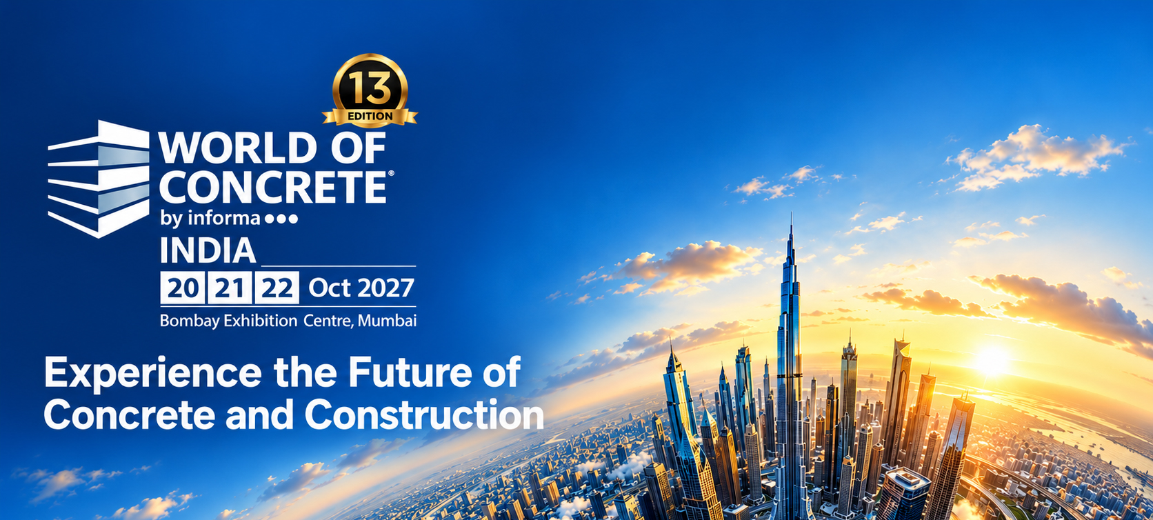 WoC India 2027 – Experience the Future of Concrete and Construction